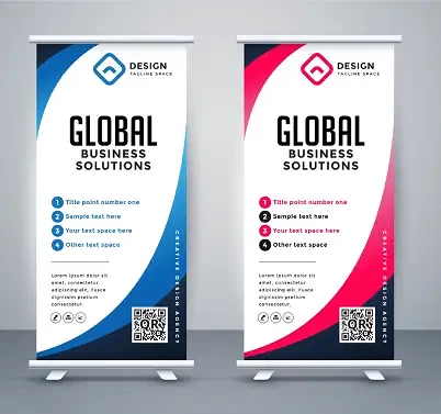 Rollup standees designs in jeddah, Dammam ,Saudi Arabia